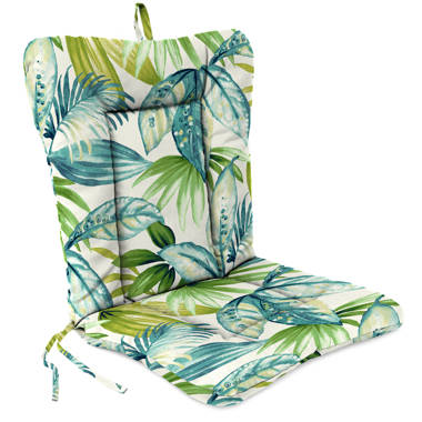 Outdoor chair cushions online tropical print